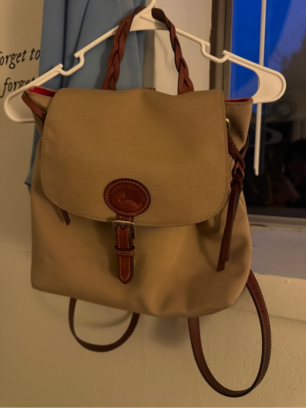 Dooney and Bourke backpack purse
